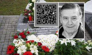 Noviteti na groblju: Na nadgrobnu ploču Milutina Mrkonjića postavlja se QR kod