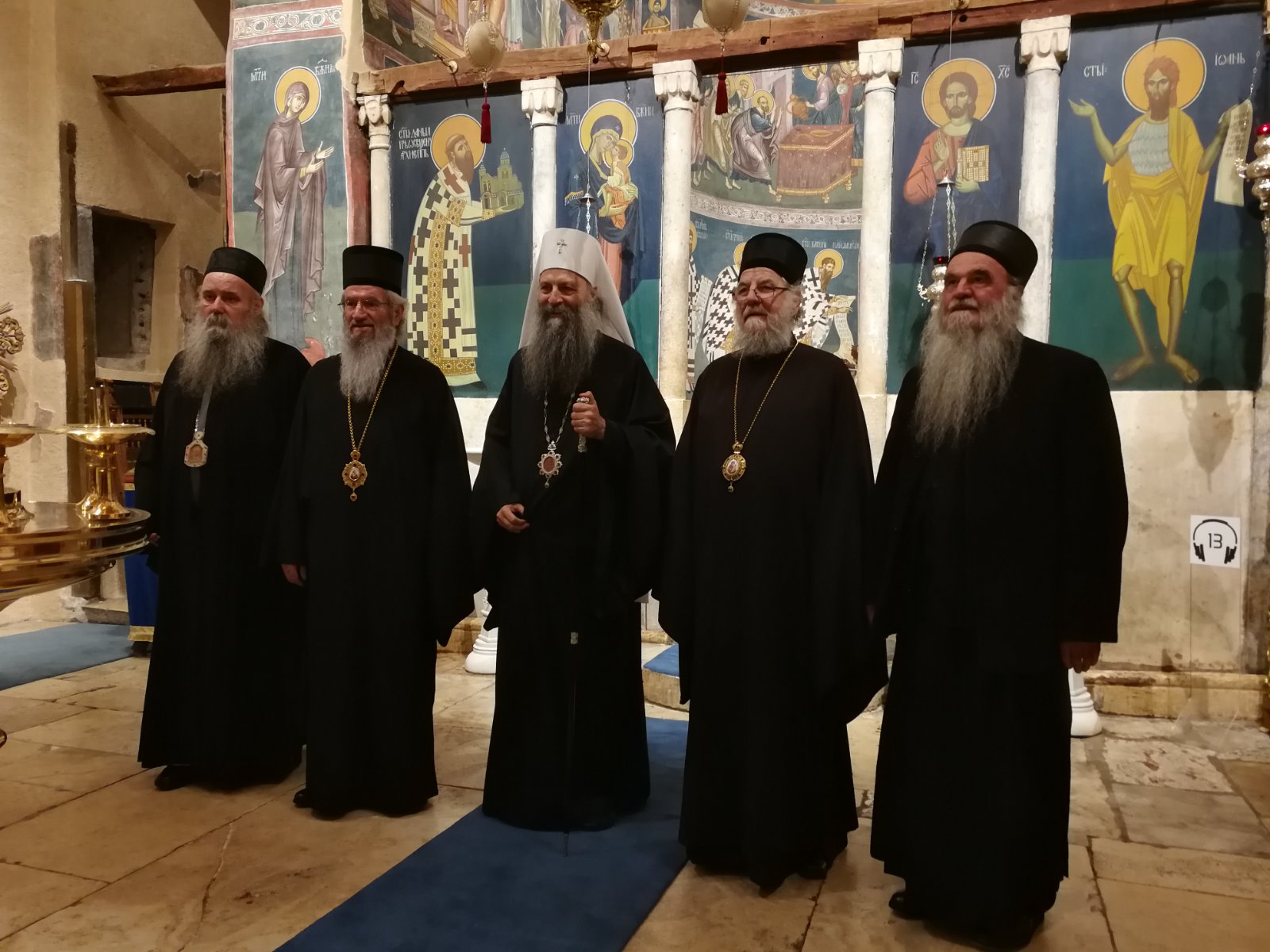 Patrijarh Porfirije u Pećkoj Patrijaršiji: Opet smo došli kući