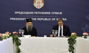 Patrijarh Porfirije na prijemu kod Vučića: Crkva osjeća težinu situacije zbog ukrajinske krize