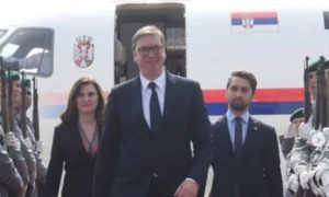 Vučić stigao u Berlin: Boriću se za interese Srbije