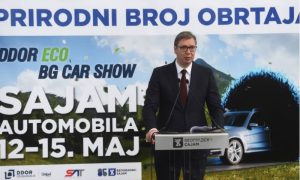 Stiglo 210 izlagača: Vučić otvorio Sajam automobila u Beogradu FOTO