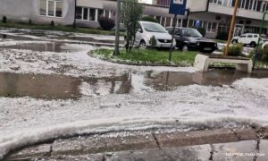 Ulice prekrivene ledom: Jako nevrijeme u ovom dijelu BiH FOTO