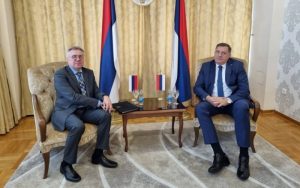 Dodik se sastao sa Kalabuhovim: Srpska neće dozvoliti sankcije Rusiji