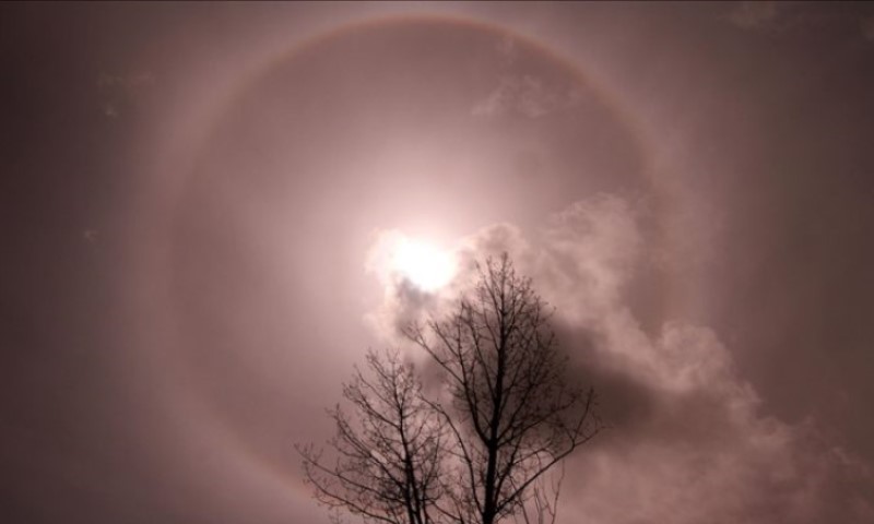 Oreol svjetlosti: Izuzetno rijedak meteorološki fenomen pojavio se na nebu u Turskoj