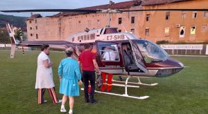 Helikopterski servis na djelu: Pacijent iz Bileće transportovan na UKC Srpske