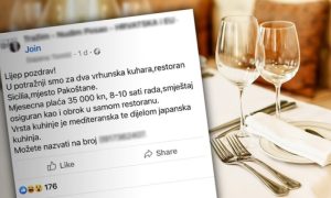 Šok oglas hrvatskog restorana: Kuvare spremni da plate 9.000 KM