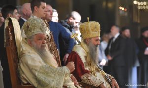 Porfirije na liturgiji pomirenja: Zacijeljena rana raskola sa makedonskom crkvom