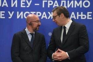 Vučić nakon razgovora sa Mišelom: Nedvosmisleno idemo ka EU, Unija najznačajniji partner