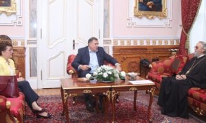 Ugodan razgovor: Dodik se sastao sa vladikom banjalučkim Jefremom