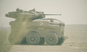 Oružje budućnosti: Izraelci predstavili do zuba naoružanog vojnog robota VIDEO