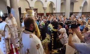 Krsna slava Banjaluke: Vladika Jefrem služi liturgiju u Sabornom hramu