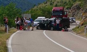 Težak udes na putu Trebinje-Ljubinje: Među povrijeđenima i trudnica