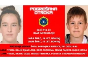 U Sloveniji nestali brat i sestra: Zadnji put viđeni ispred škole