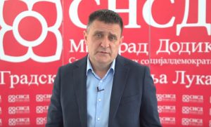 Đajić kritikovao gradonačelnika Banjaluke: “Neradnik Stanivuković promoviše nerad”