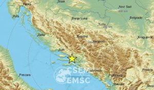 Tresla se Hercegovina i Dalmacija: Zemljotres kod Makarske