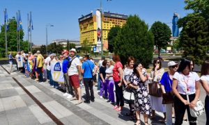 Protest u Sarajevu: Radnici u zajedničkim intitucijama ukazali na loš status