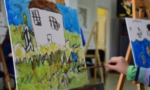 Kolektivna izložba likovnih radova polaznika Škole crtanja i slikanja za djecu