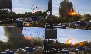 Zelenski objavio snimak: Trenutak kada je raketa udarila u tržni centar u Kremenčugu VIDEO
