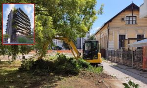 Prve mašine na gradilištu: Počeli radovi kod kina Kozara FOTO/VIDEO