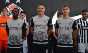 Crna, siva i crno-bijela: Partizan predstavio novu garnituru dresova