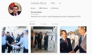 Sve aktivniji na društvenim mrežama: Nakon Tvitera, Dodik otvorio i nalog na Instagramu
