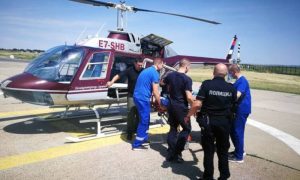Helikopterski servis u akciji: Petogodišnjak hitno transportovan iz Trebinja u Banjaluku