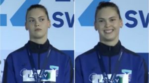 Nakon dodjele zlatne medalje, himna BiH prekinuta: Lana Pudar se šokirala, pa slatko nasmijala