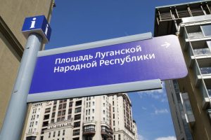 Moskva ulice u kojima su ambasade SAD i Britanije imenovala po LNR i DNR