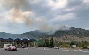 Grmljavinsko nevrijeme izazvalo požare u Dalmaciji VIDEO