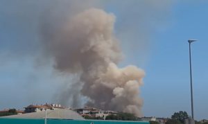 Veliki požar u Puli: Oblak dima širi se iznad grada VIDEO