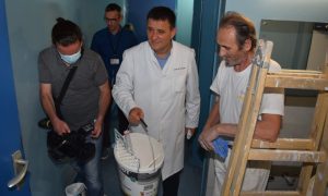 Đajić zadovoljan: U UKC-u Srpske započeta sanacija mokrih čvorova i podova FOTO
