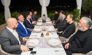 Trodnevna posjeta: Abazović priredio večeru za patrijarha srpskog Porfirija