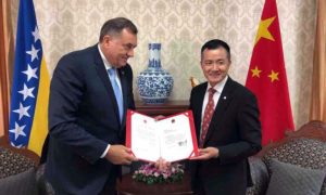 Podrška Pekingu u tajvanskom pitanju: Kineski ambasador u BiH zahvalio Dodiku
