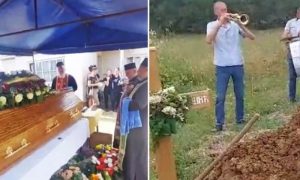 Volio trubu, muziku i boemski život: Uz trubače spustili pokojnika u raku VIDEO