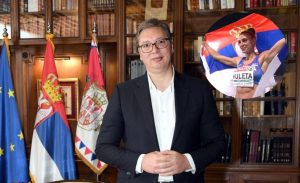 Predsjednik Srbije čestitao Ivani Vuleti evropsko zlato