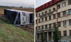 Stanje povrijeđenih u slijetanju autobusa: Dijete (12) zadržano na liječenju, muškarac operisan