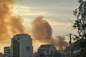 Između Bara i Sutomora: Veliki požar iznad Crvene plaže