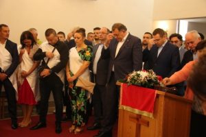 Dodik u Vrbljanima: Obnovljeni hram ponovo okuplja naš narod u vjeri i želji da živi slobodno na svojoj zemlji