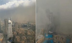 Pogledajte fascinantan trenutak: Dubaji “nestao” u samo nekoliko sekundi VIDEO