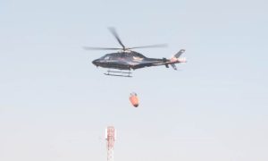 Ponovo požar iznad Vrbanje: Helikopter ponovo na terenu
