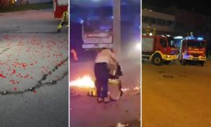 Baklje, prskalice i latice ruža: Vatrogasci pomogli kolegi da zaprosi djevojku VIDEO