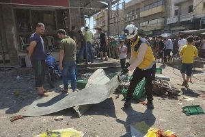 Povrijeđene desetine ljudi: Broj žrtava raketiranja pijace u Siriji porastao na 15