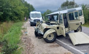 Šest osoba povrijeđeno u sudaru: Vozilo EUFOR-a učestvovalo u nesreći