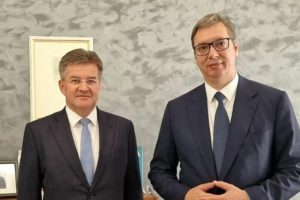 Lajčak poslije razgovora: Cijenim Vučićev napor da se podrži evropsko rješenje