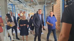 Objekat Zavoda “Dr Miroslav Zotović”: Dodik obišao objekat u izgradnji u Srpskim Toplicima