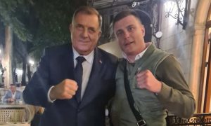 Susret Dodika i Kostića: Divno je što naši najbolji glumci vole doći u Trebinje