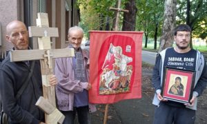 Pet dana pješačili od Beograda do Bijeljine: Stigli učesnici “Krsnog hoda za Republiku Srpsku”