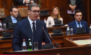 Vučić na posebnoj sjednici Skupštine Srbije: Voljom velikih sila se promijenila situacija na Kosmetu