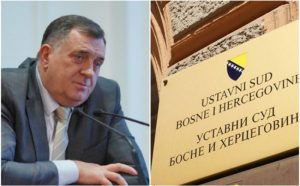 Dodik o Ustavnom sudu BiH: To je zvanično strana politička organizacija