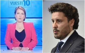 Nevjerovatan gaf voditeljke: “Dritan Abazović, premijer u četničkom mandatu” VIDEO